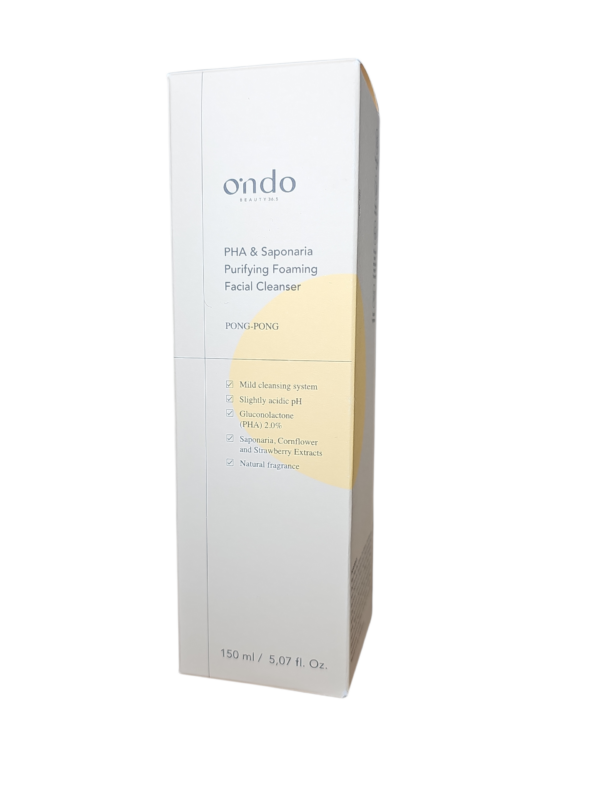 Mousse nettoyante et purifiante visage au PHA