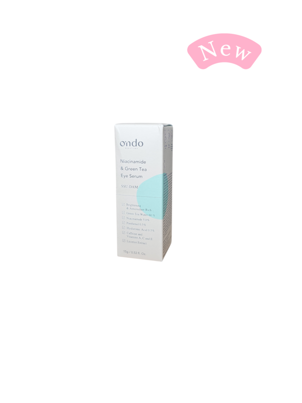 Sérum contour des yeux au niacinamide et au thé vert