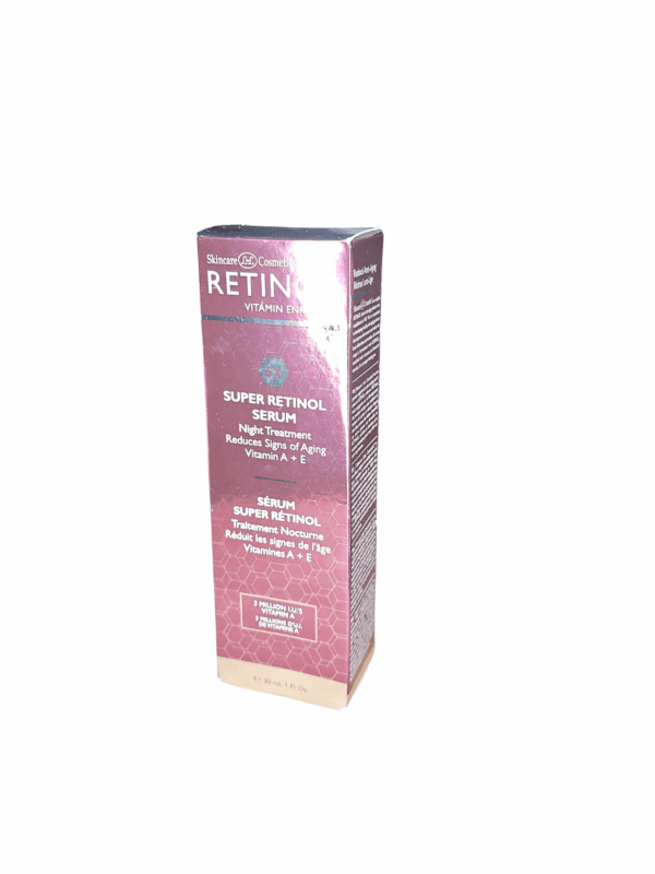 Super sérum visage de nuit au rétinol